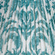 Sheer Linen Fabric Sample in Teal Marlborough