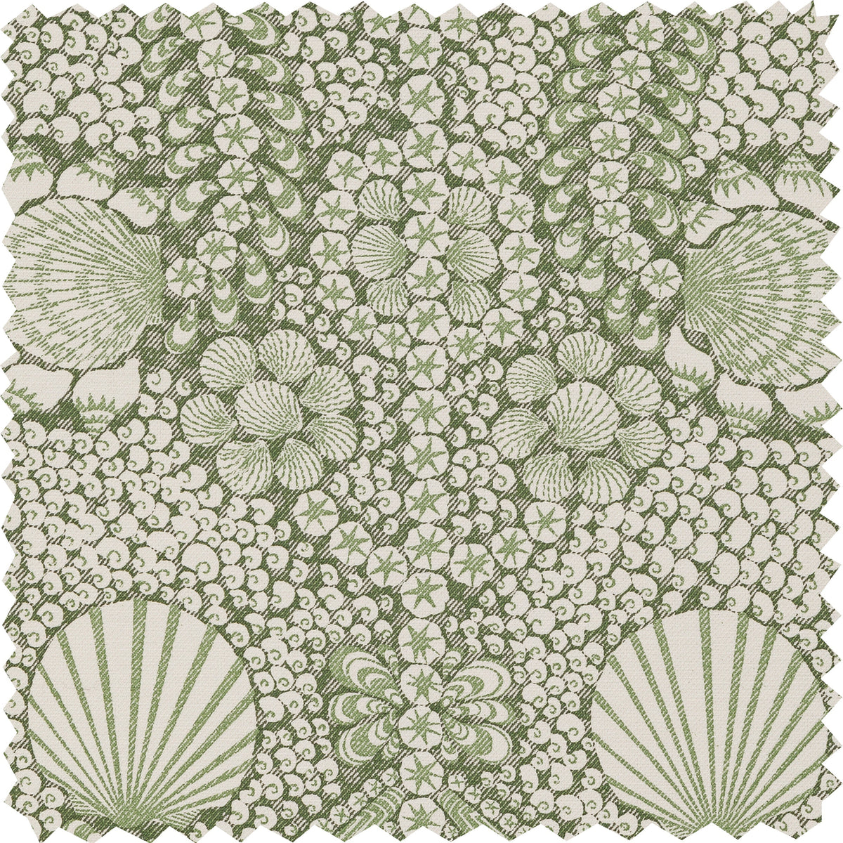 Shell Grotto Fabric Sample 009