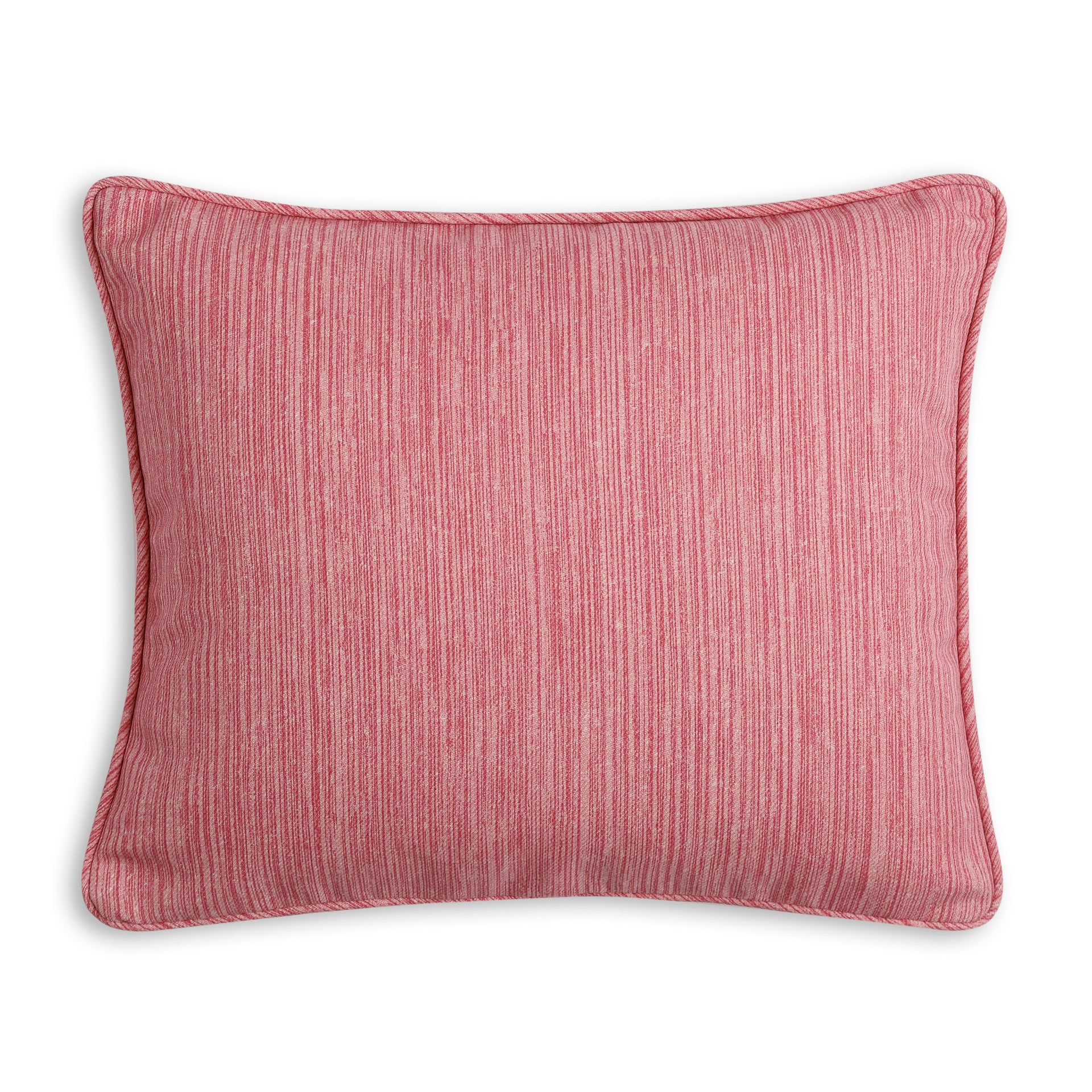 Oblong Outdoor Cushion in Alta Pink Strié