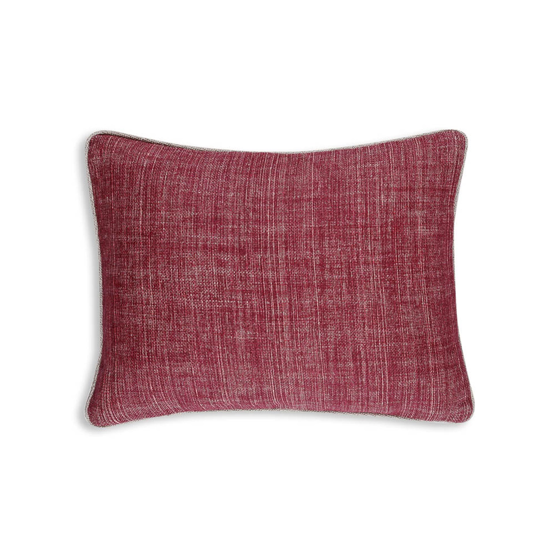 Oblong Cushion in Back to the Fuchsia