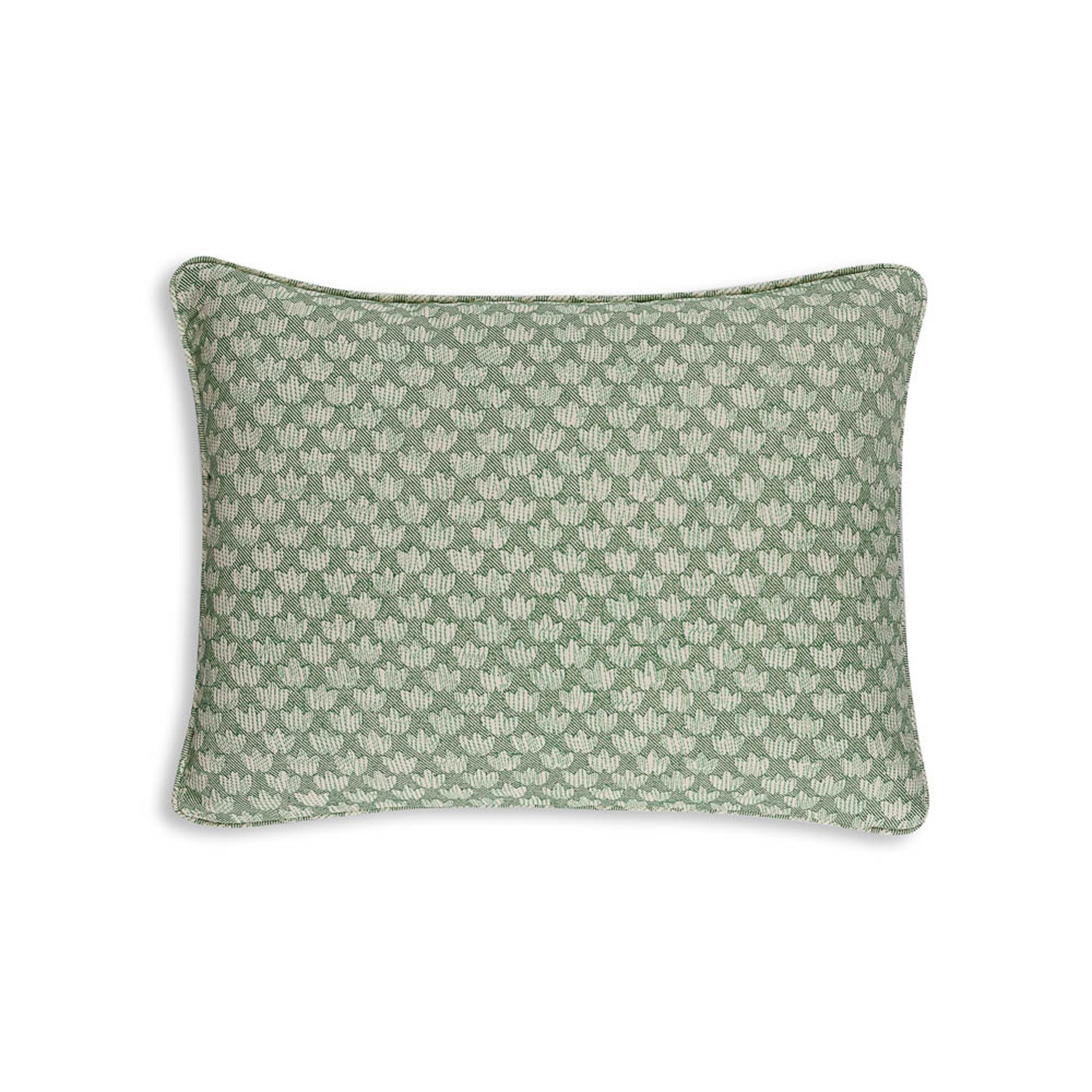 Oblong Cushion in Green Eythorne