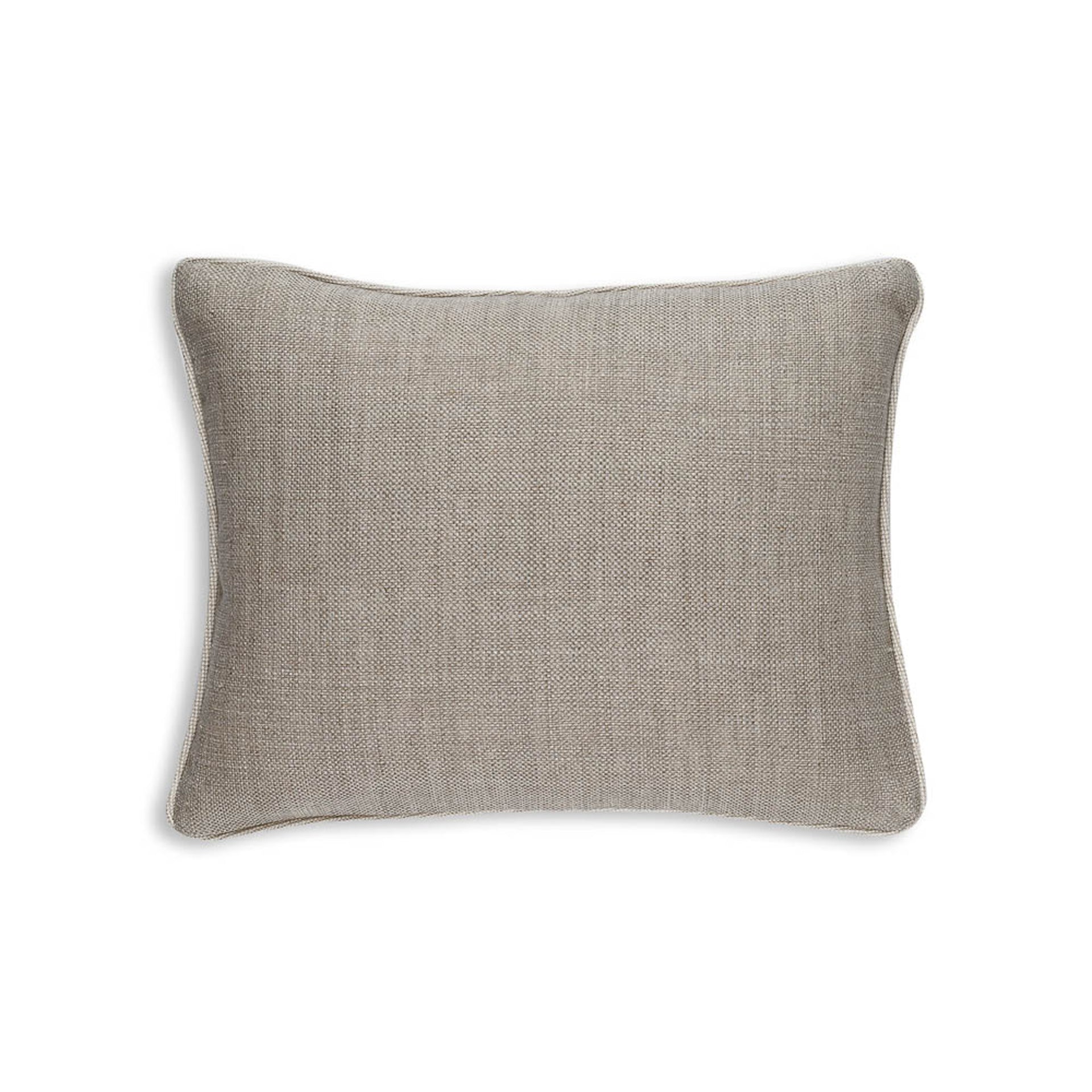 Oblong Cushion in Silver Something