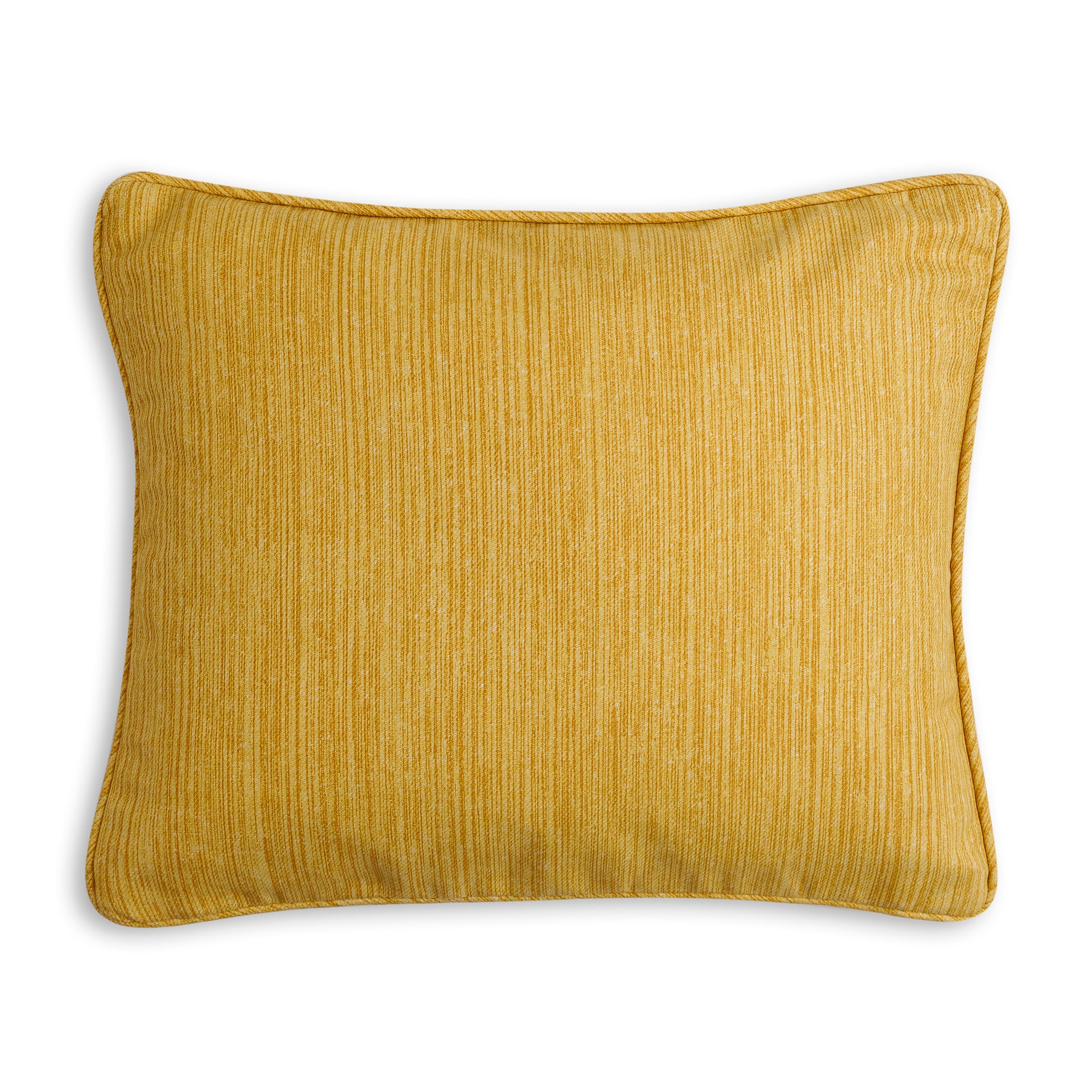 Oblong Outdoor Cushion in Yellow Brick Road Strié