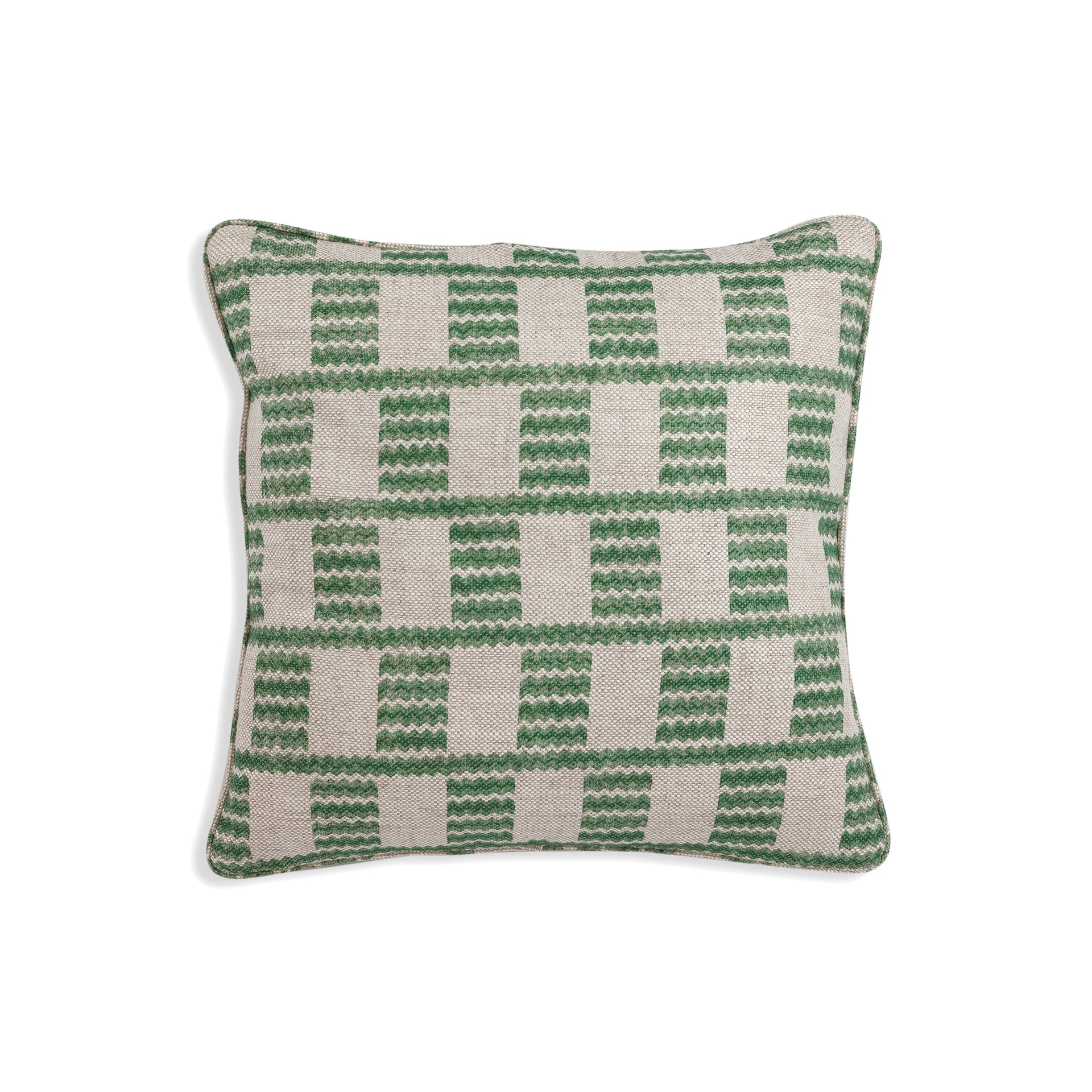 Square Cushion in Green Cove