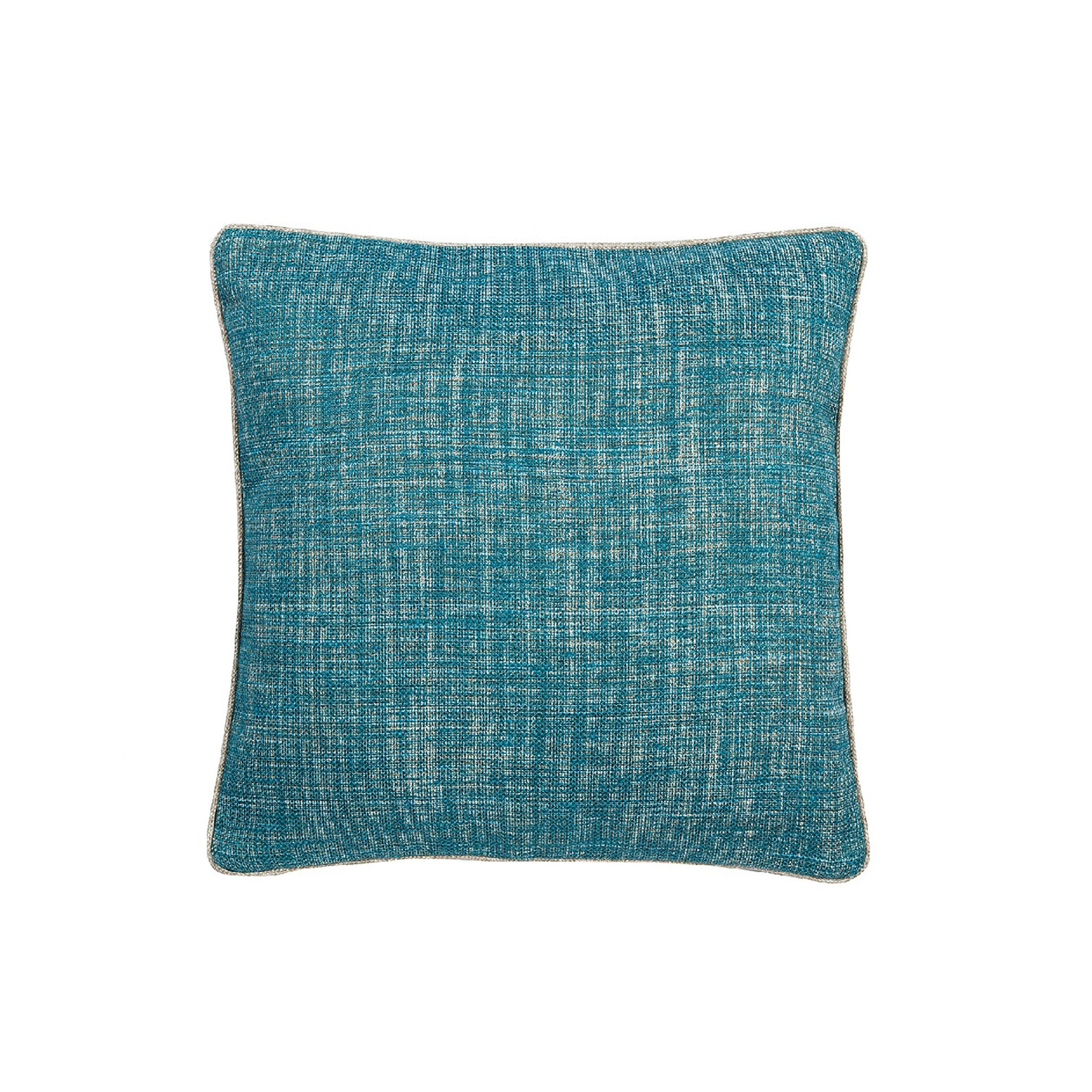 Square Cushion in Suede Shoes