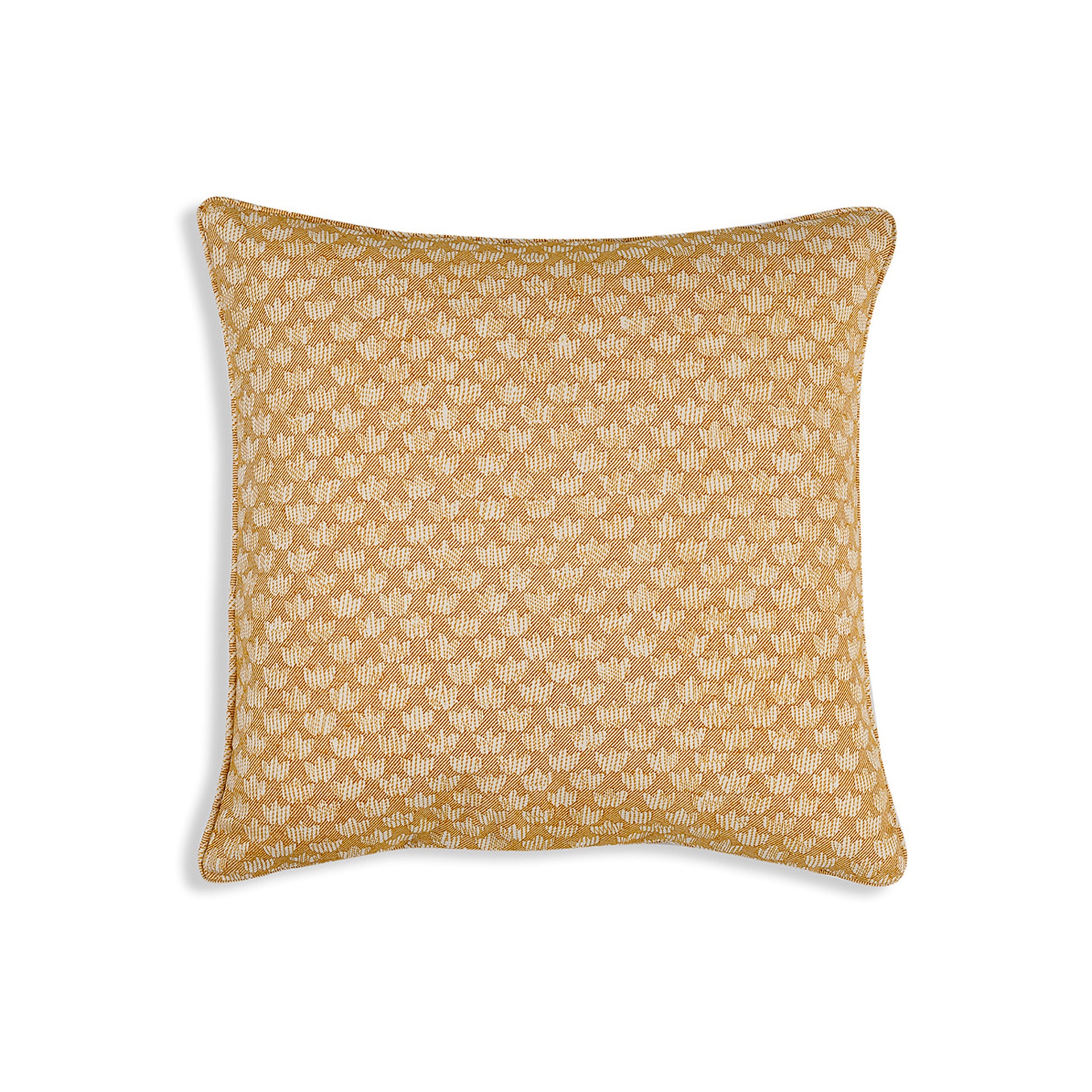 Square Cushion in Yellow Eythorne