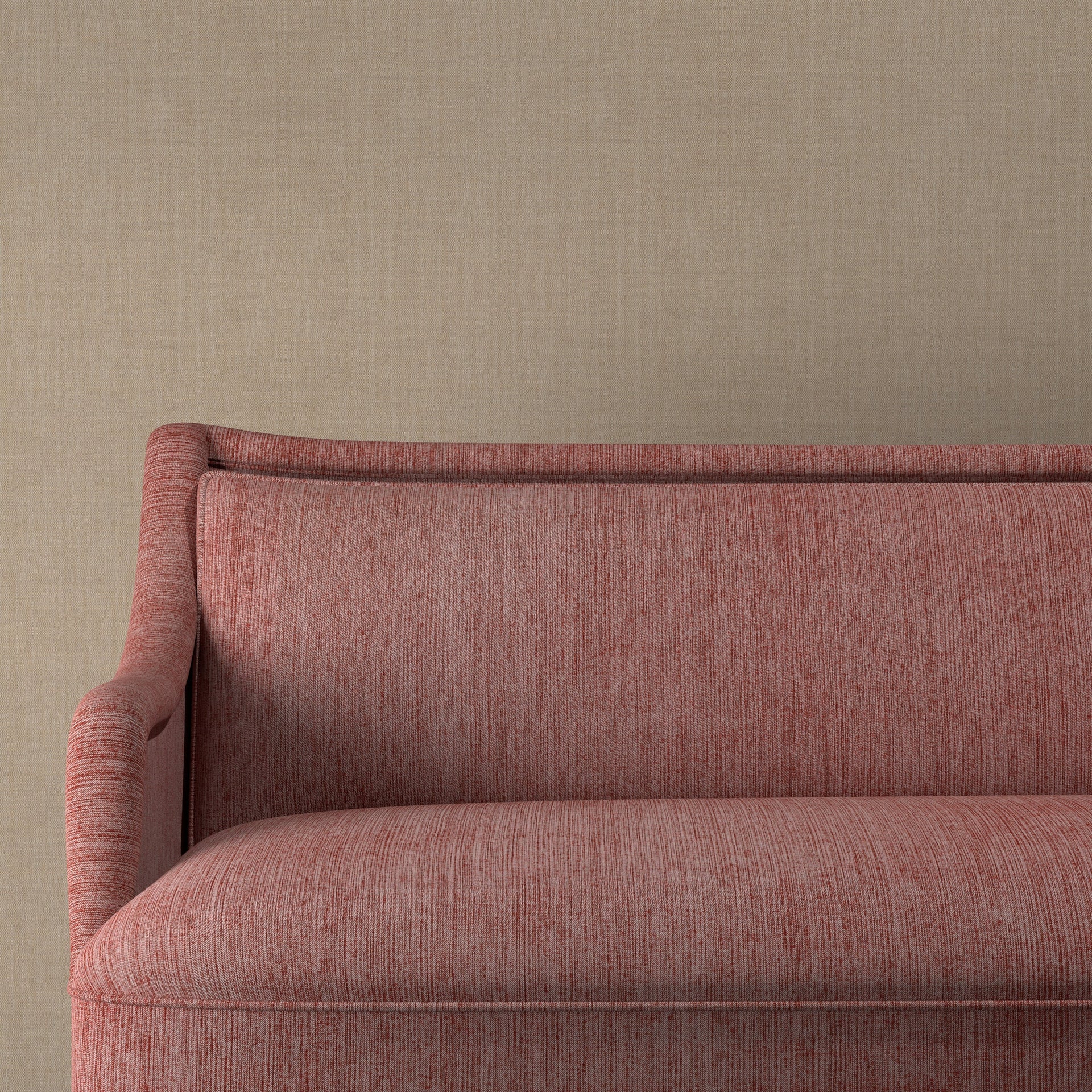 Strié Fabric 001 - Opera Red
