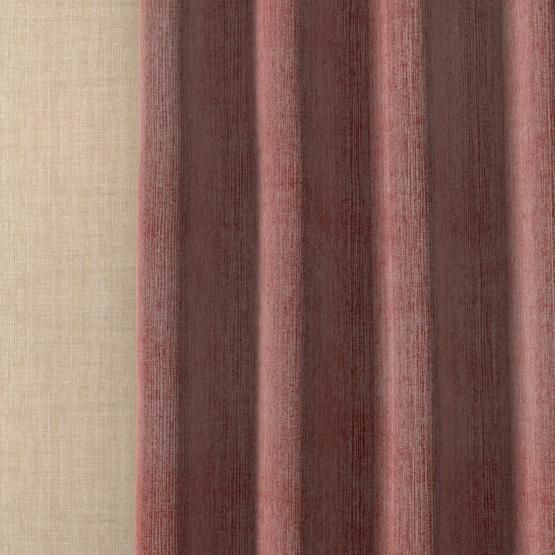 Strié Fabric 001 - Opera Red