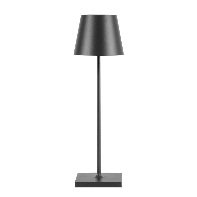 Zafferano Poldina Pro Table Lamp, Black