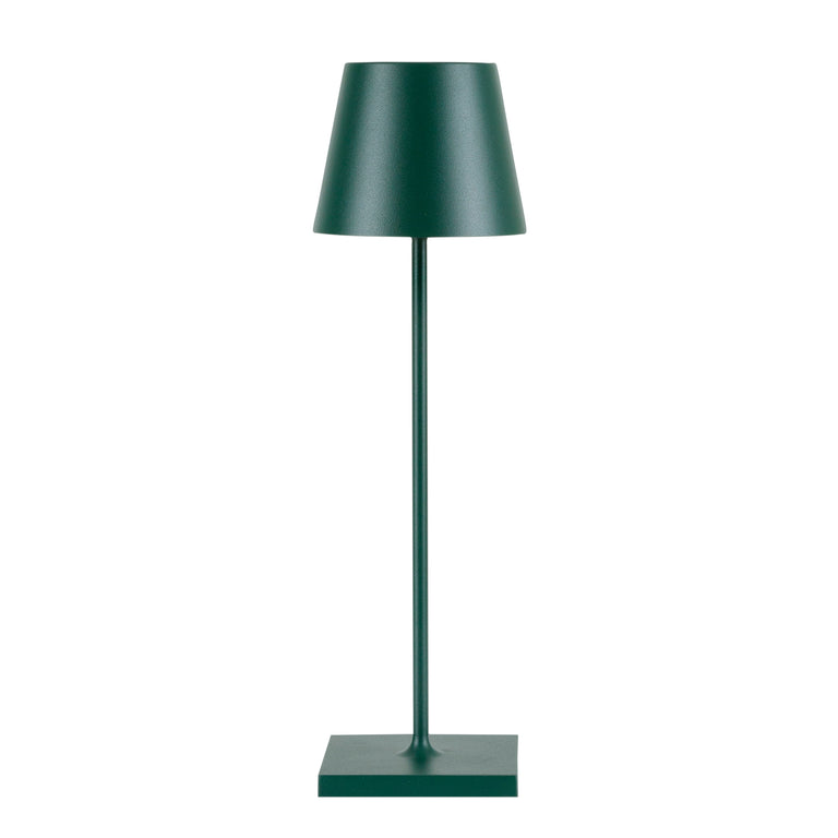 Zafferano Poldina Pro Table Lamp, Dark Green