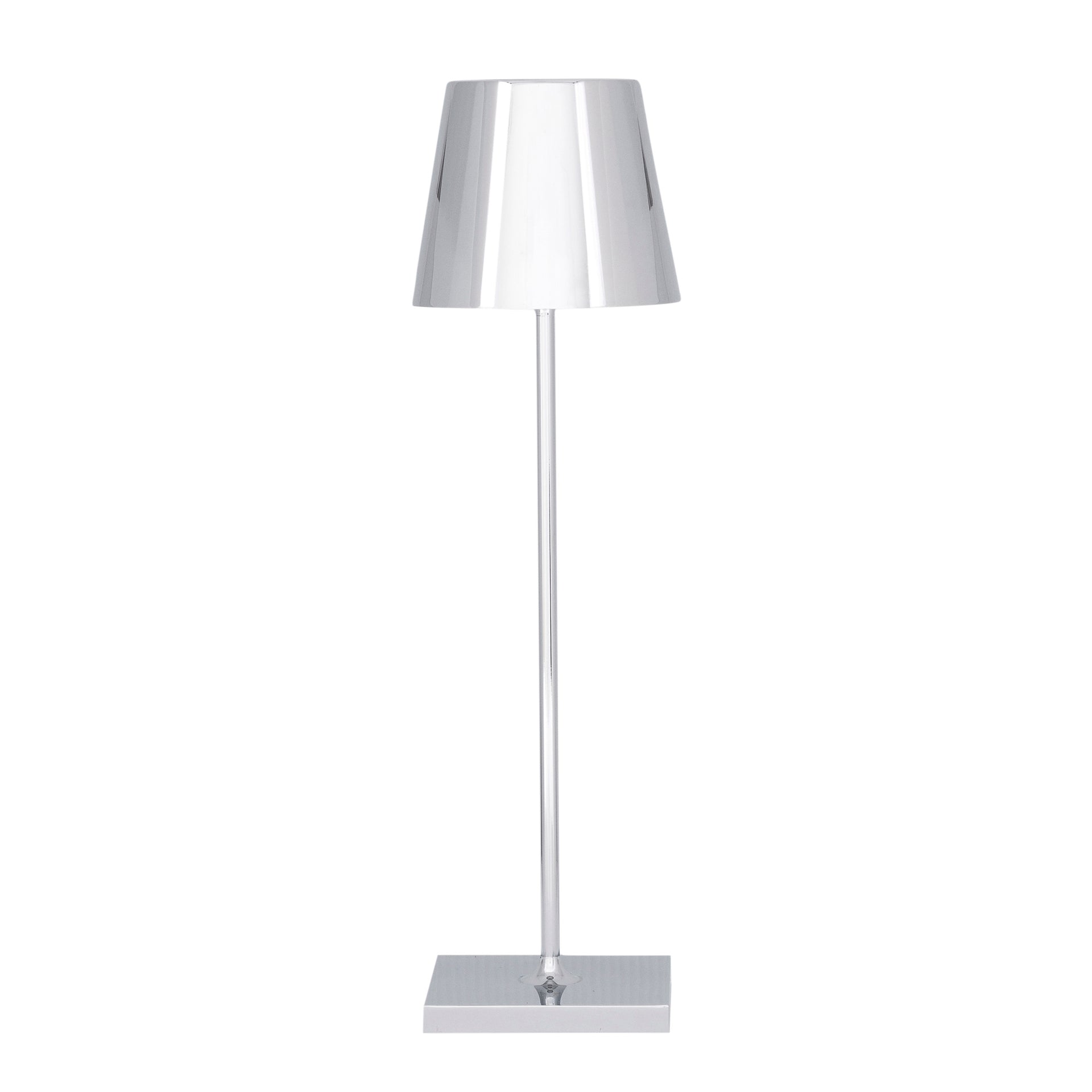 Zafferano Poldina Pro Table Lamp, Chrome