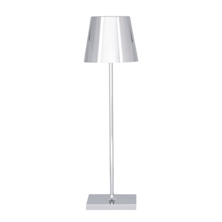 Zafferano Poldina Pro Table Lamp, Chrome