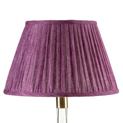 Lampshade In Back To The Fuchsia Fermoie, Fuchsia Pink Lamp Shades