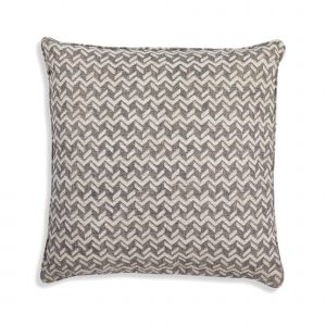 Large Square Cushion in Neutral Chiltern