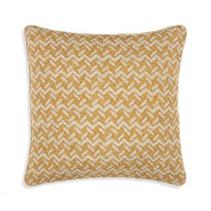 Large Square Cushion in Yellow Chiltern