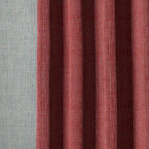 plain-linen-n-001-red-curtain