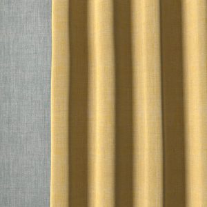 plain-linen-n-016-yellow-curtain