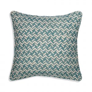 Small Square Cushion in Blue Chiltern