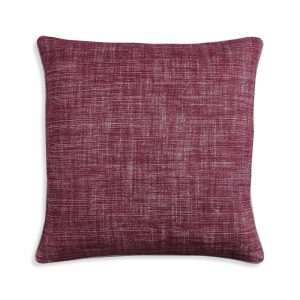 Large Square Cushion in Back to the Fuchsia