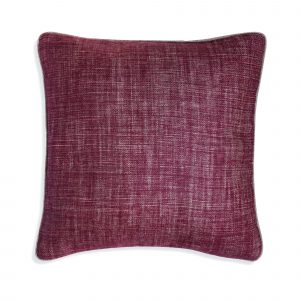 Small Square Cushion in Back to the Fuchsia