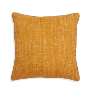 Small Square Cushion in Club Yellow