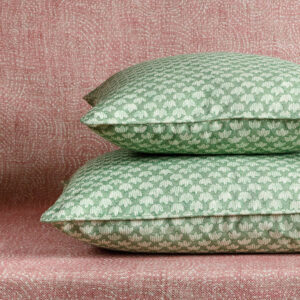 Cushion in Green Eythorne stack CULS-EY006