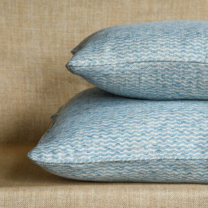 Cushion in Light Blue Popple stack CULS-PP015