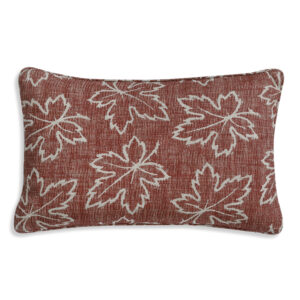 CUSHION-LINEN-MAPLE-CULO-MA001-RED-LARGE OBLONG