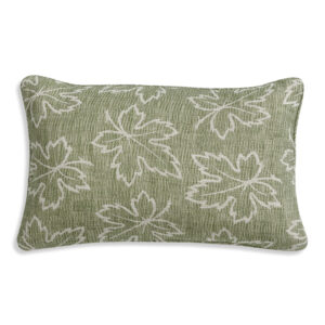 CUSHION-LINEN-MAPLE-CULO-MA007-GREEN-LARGE OBLONG
