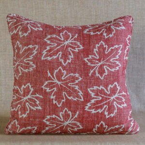 CUSHION-RED-MAPLE-CULS-MA001-LINEN-LARGE SQUARE