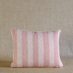 CUSHION-RED-TICKING-CUSO-TI001-UNION-SMALL OBLONG