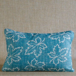 CUSHION-TEAL-MAPLE-CULO-M009-LINEN-LARGE OBLONG