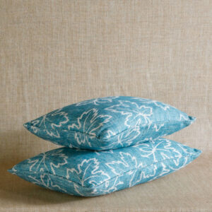 CUSHIONs stack-TEAL-MAPLE-MA009-LINEN-OBLONG